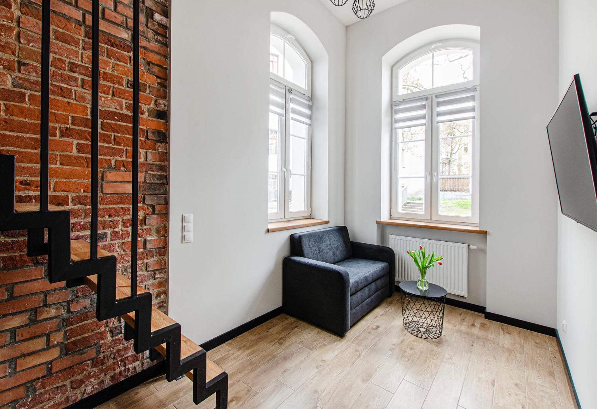 Apartament Loft Center Apartments- Parking, Wifi, 24h Check-in Wrocław