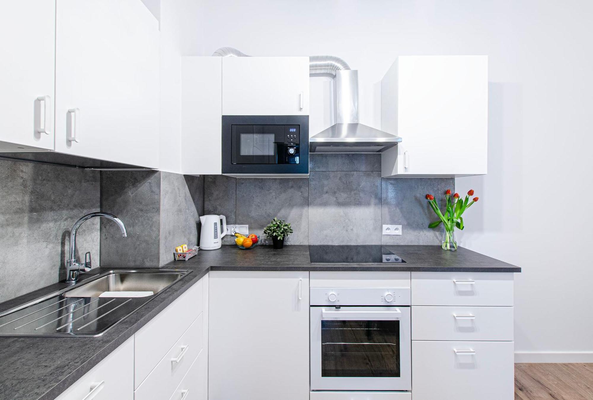 Loft Center Apartments- Parking, Wifi, 24h Check-in Apartment *
