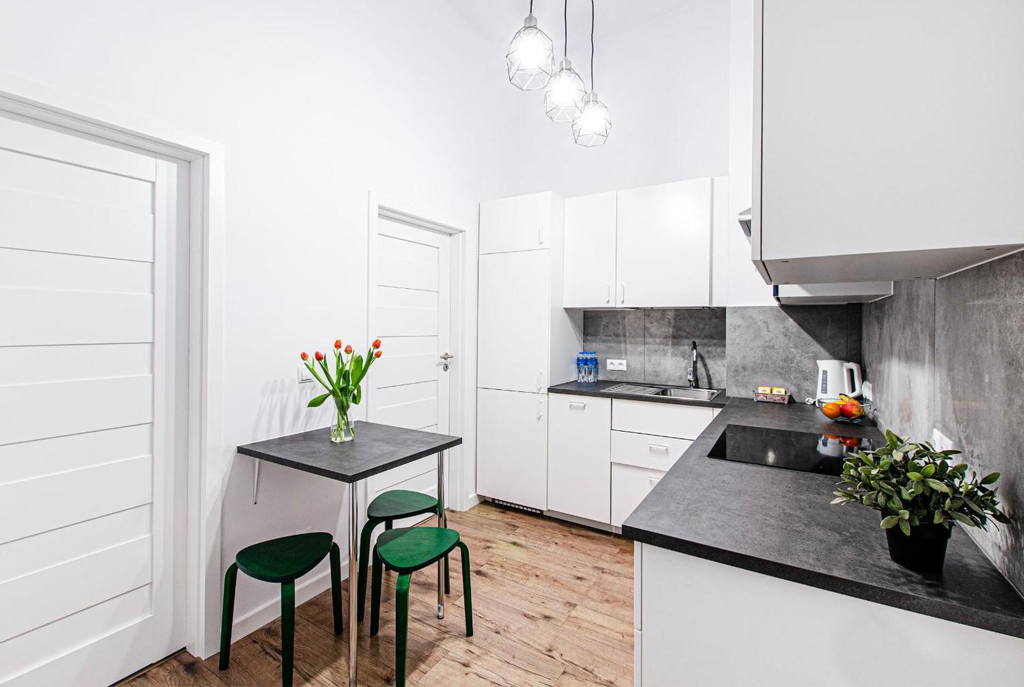 Apartment Loft Center Apartments- Parking, Wifi, 24h Check-in *
