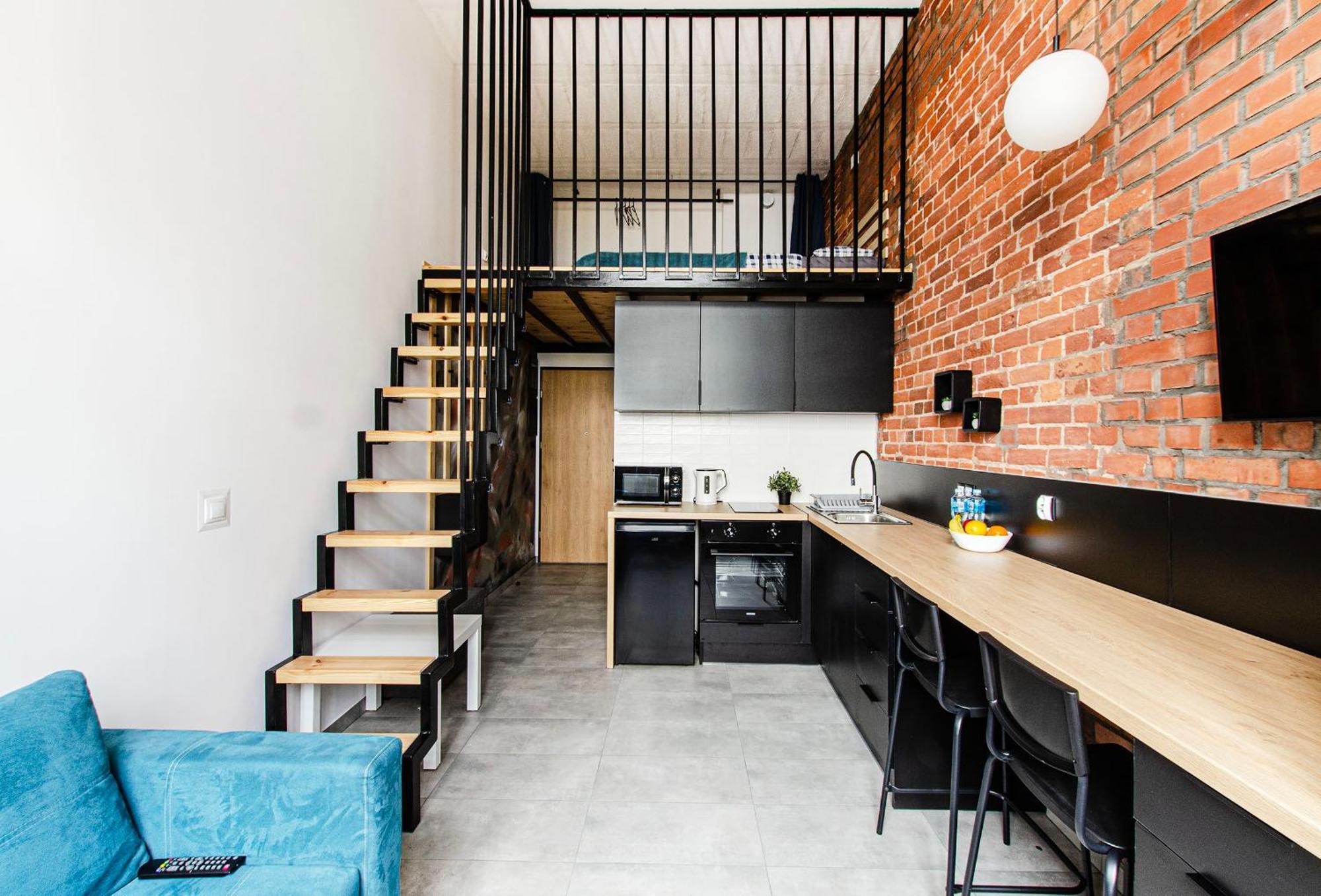 Loft Center Apartments- Parking, Wifi, 24h Check-in * Wroclaw